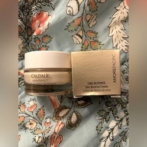 Caudalie Vinoperfect AND AMOREPACIFIC TIME RESPONSE Skin Reserve Crème
